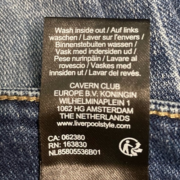 Liverpool Los Angeles Liv ECO Not Skinny Skinny Slim Relaxed Denim Jean Sz 12/31 - Picture 12 of 15